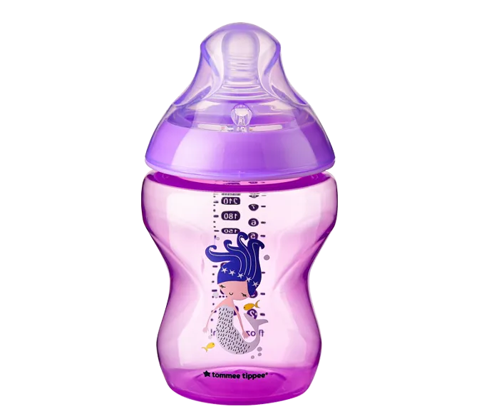 260ML/9OZ Tinted Bottle Purple Tommee Tippee 422573