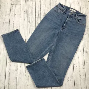 Abercrombie&Fitch ultra high rise blue jeans - Hers XS/25