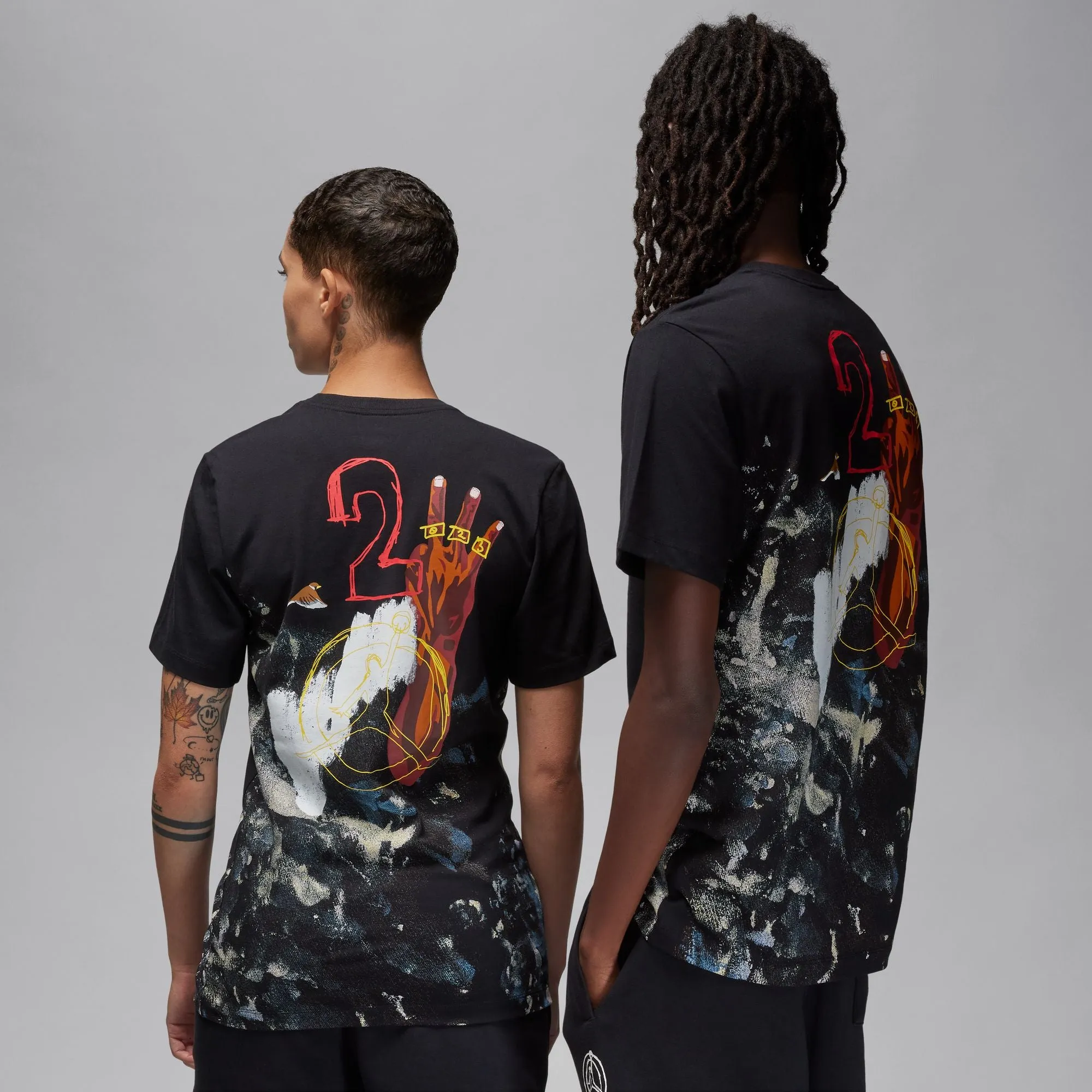 Air Jordan Mens Artist Series By Jammie Holmes SS Tee