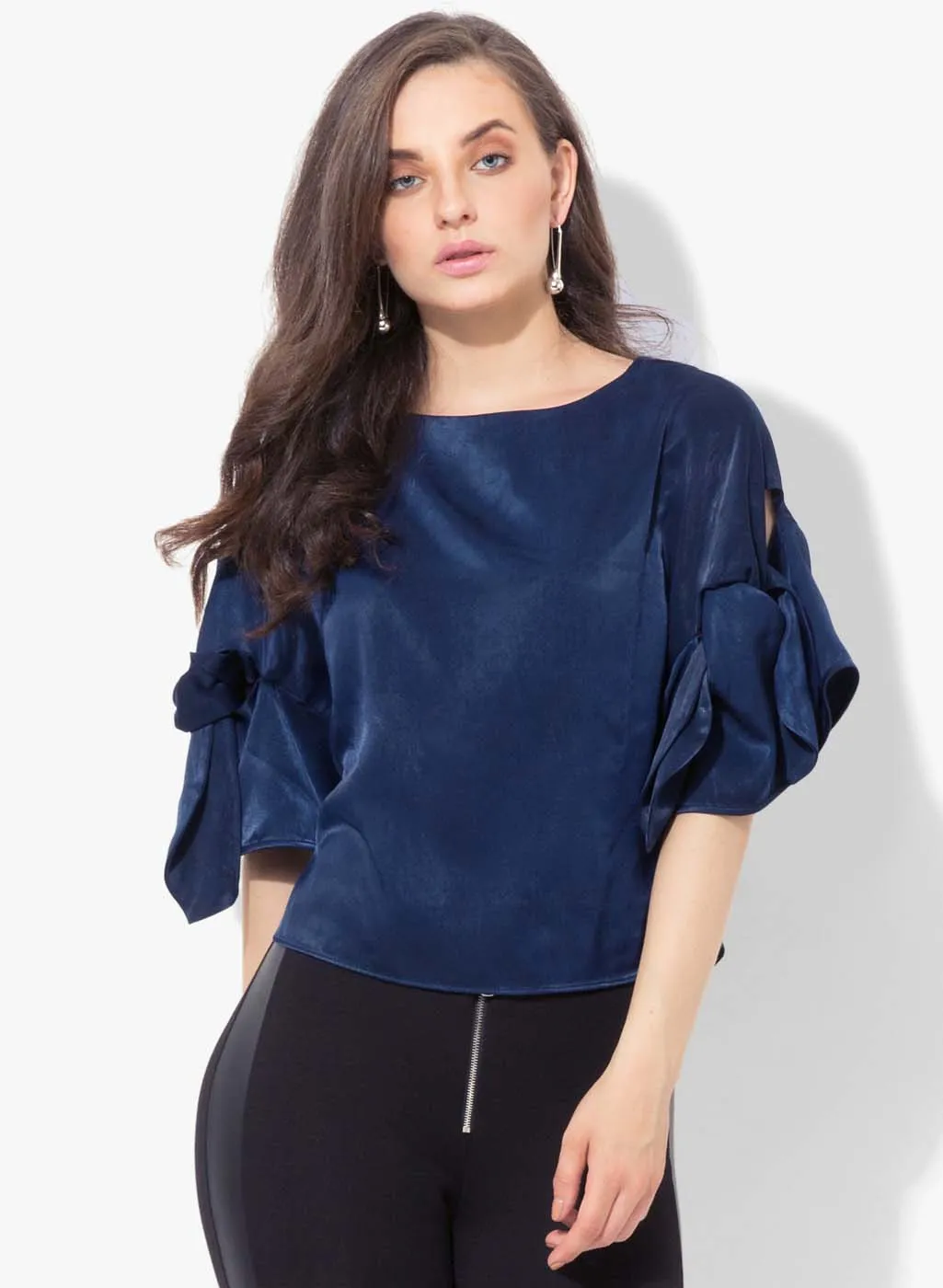 Alison Embellished Neck Top