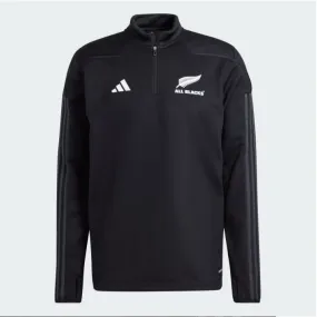 All Blacks Fleece 1/4 Zip Jacket by adidas