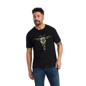 Ariat Men's Skull T-Shirt, Black