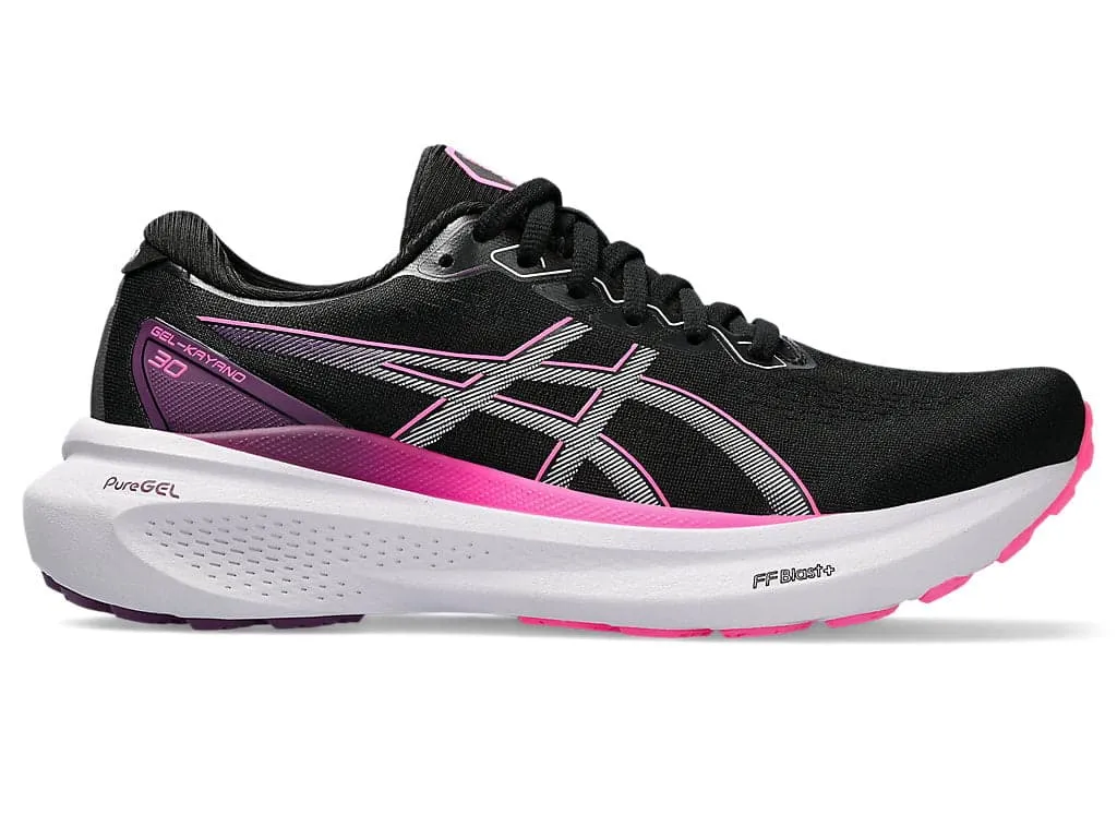 Asics Women's GEL-KAYANO 30 Wide - BLACK/LILAC HINT