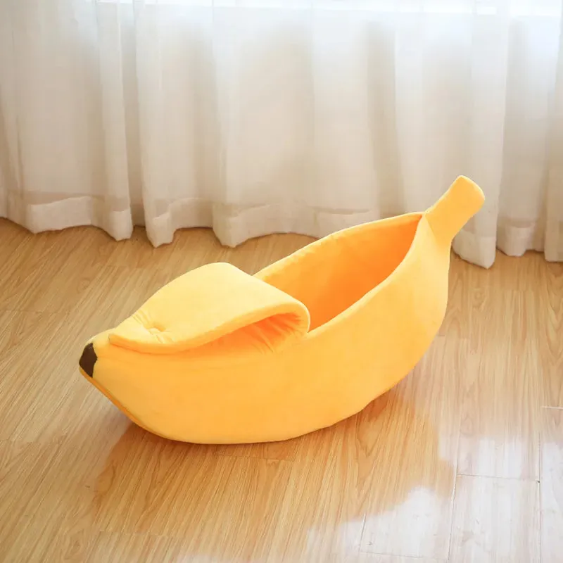 Banana Shaped Home Pet Bed