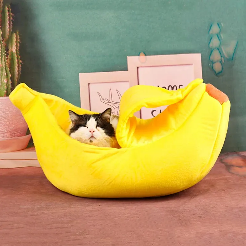 Banana Shaped Home Pet Bed