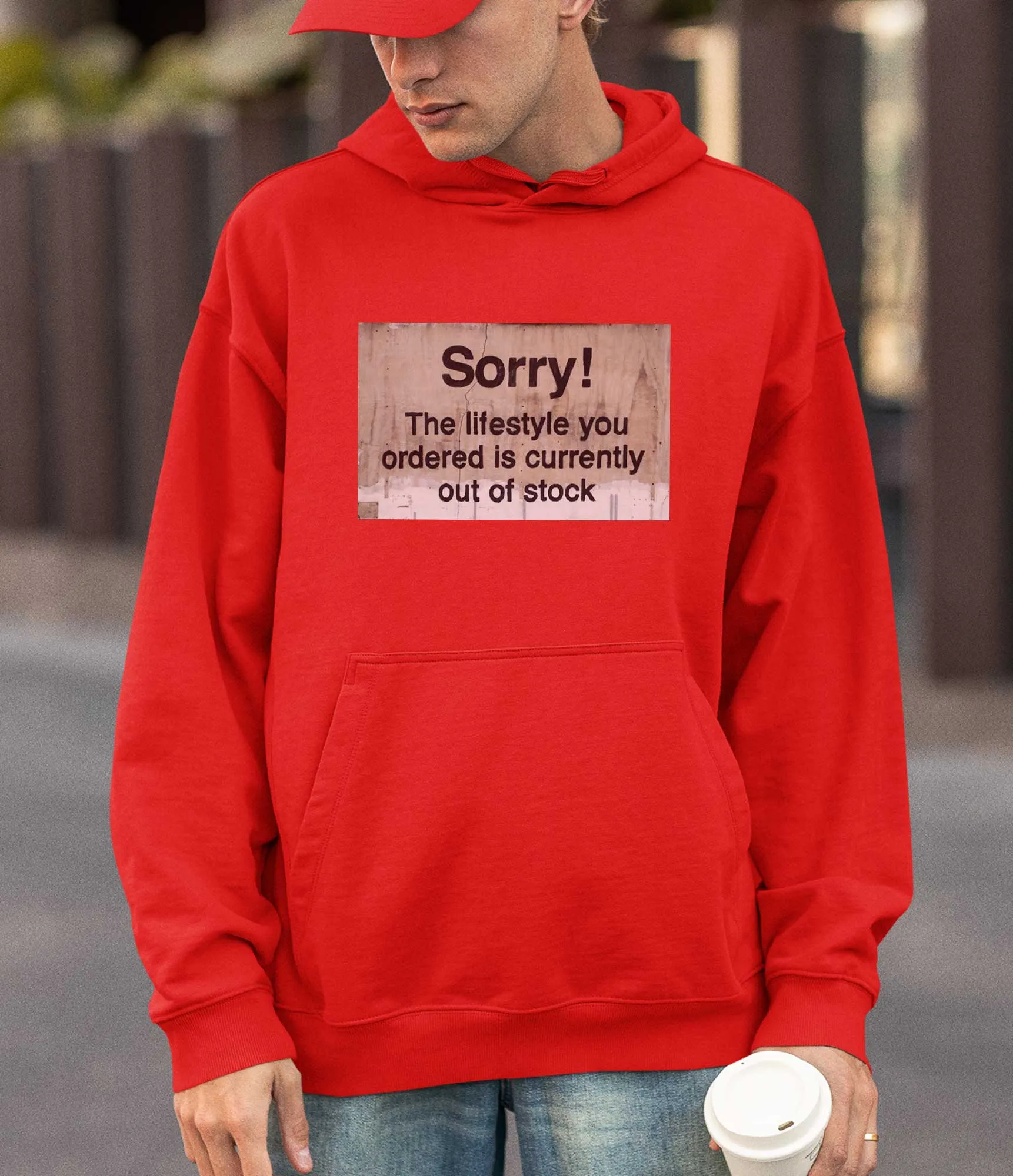 Banksy Hoodie - Sorry