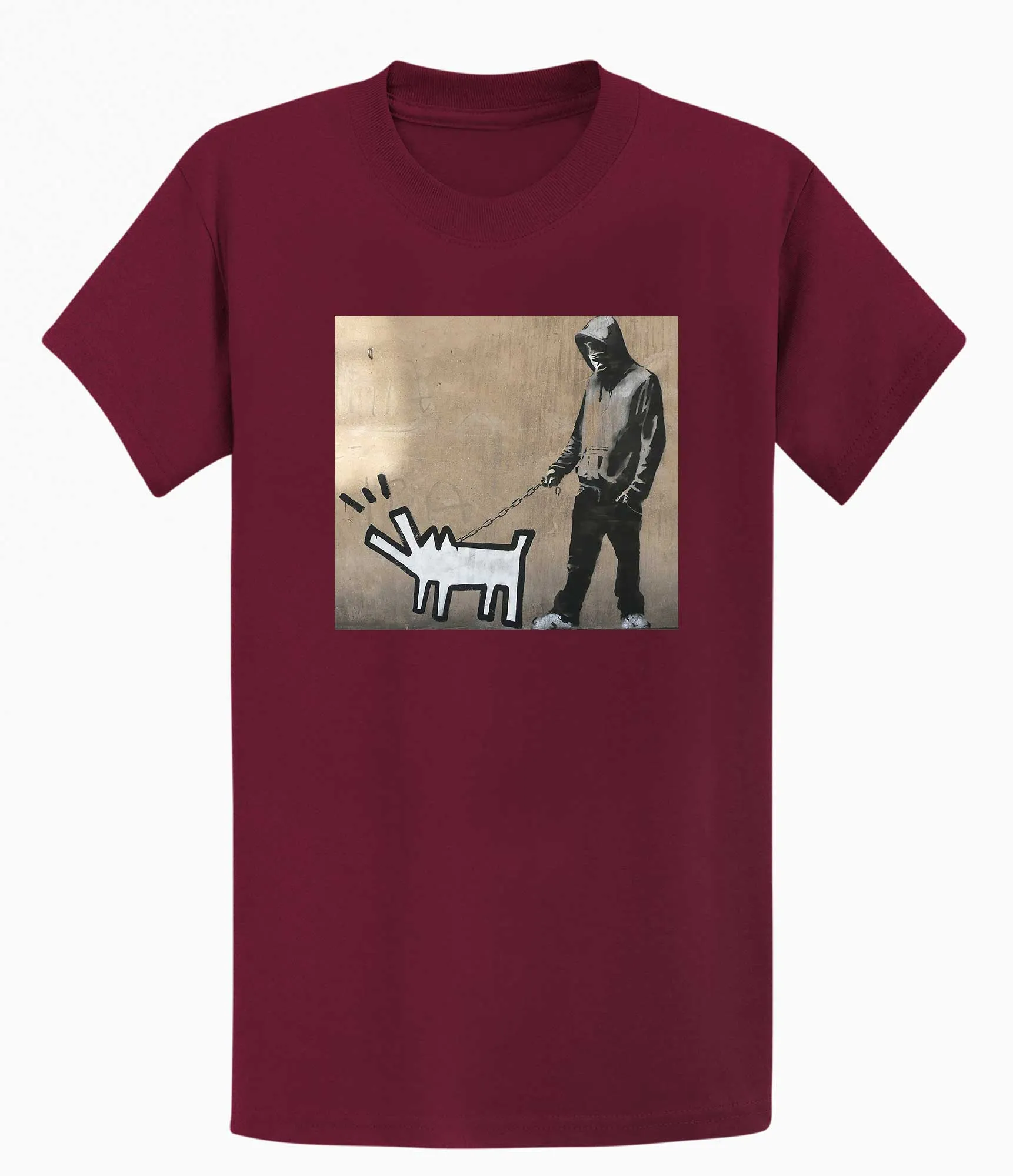 Banksy T-shirt - Dog Walker