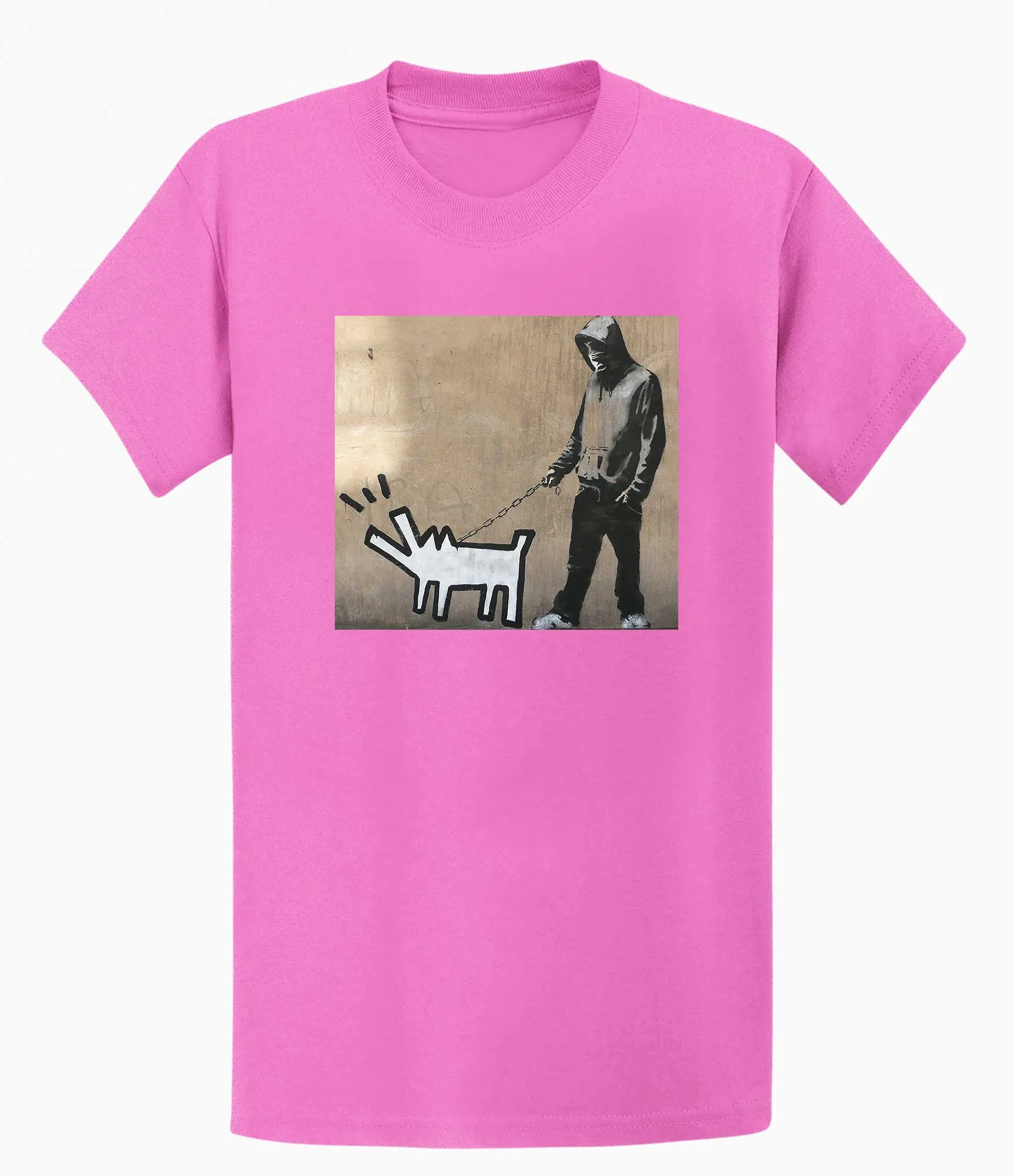 Banksy T-shirt - Dog Walker