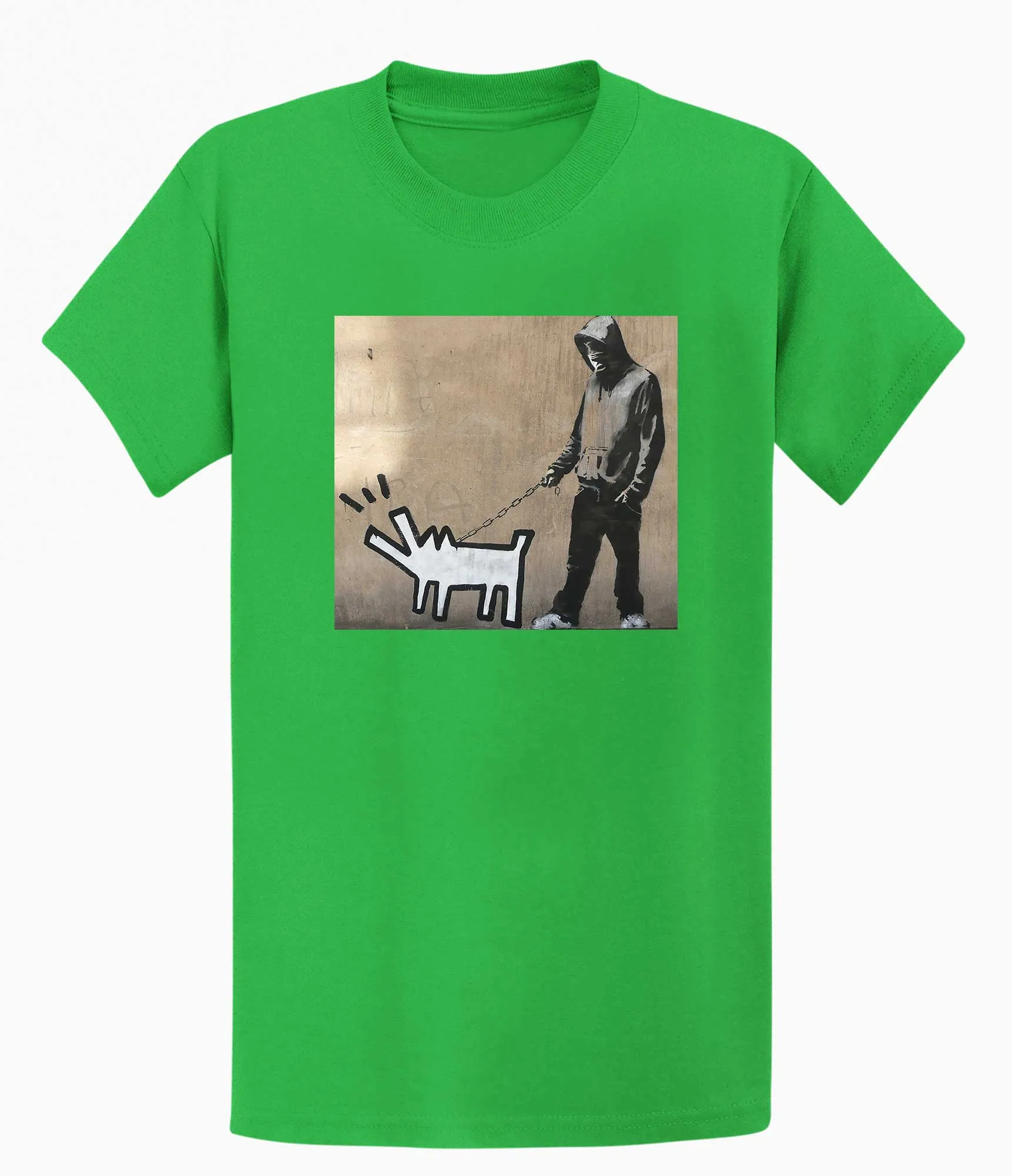 Banksy T-shirt - Dog Walker