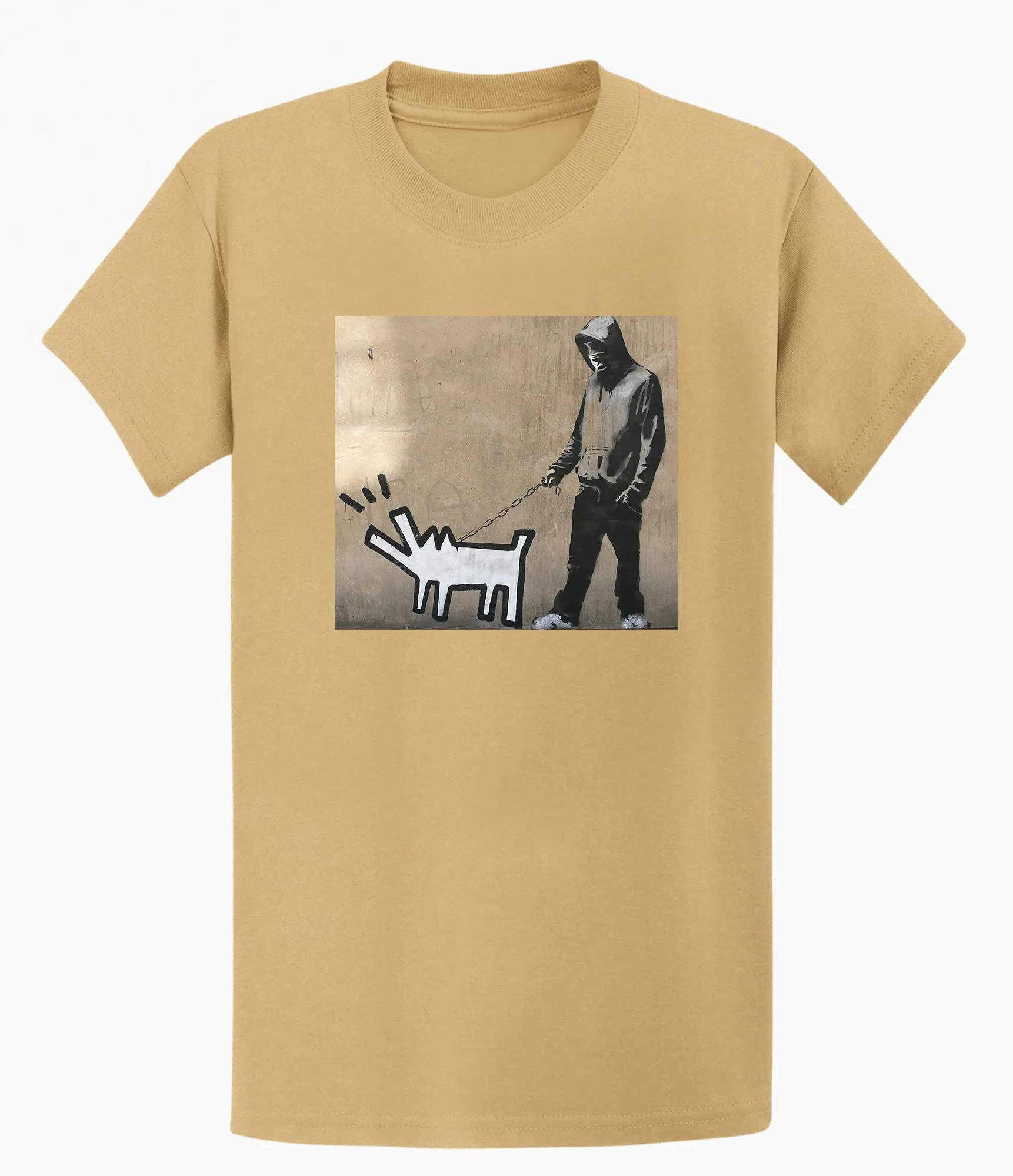 Banksy T-shirt - Dog Walker