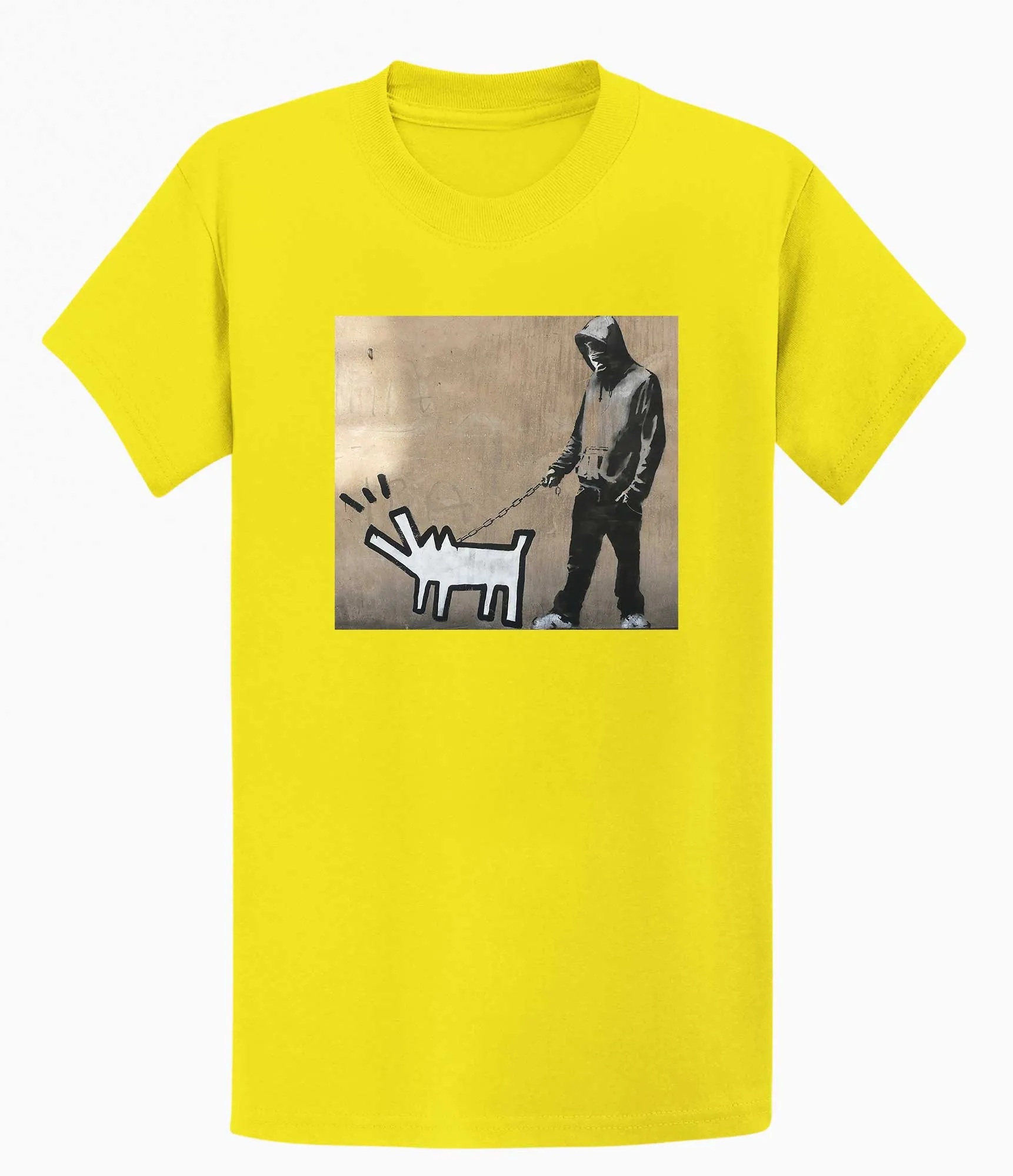 Banksy T-shirt - Dog Walker