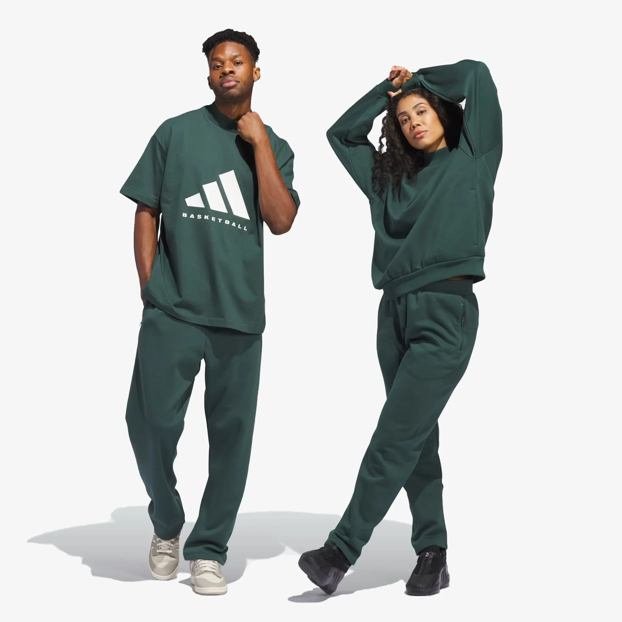 BASKETBALL SWEATPANTS 'MINERAL GREEN'