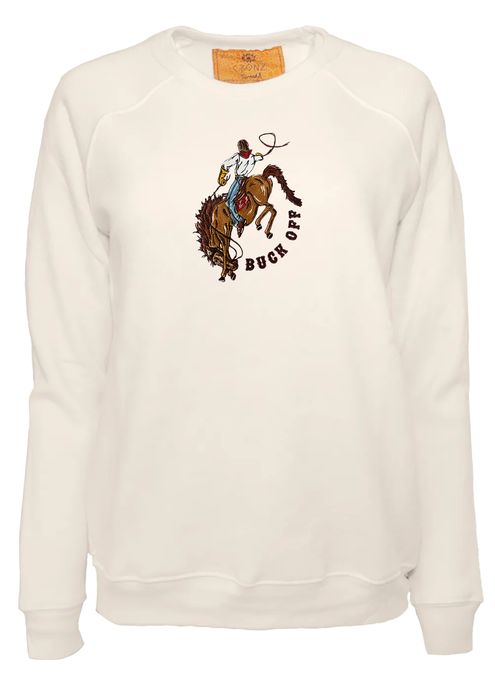 Buck Off Women's Classic Crew Pullover