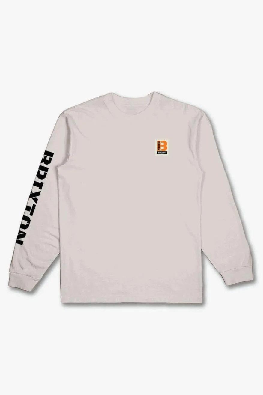 Builders L/S Tee  - Cream