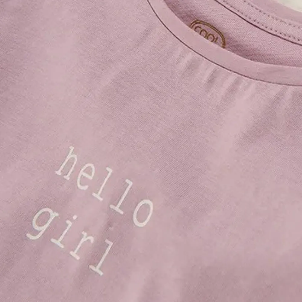 CLB Light Purple Hello Girl Shirt 3082