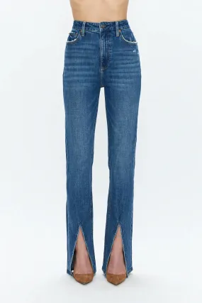 Colleen High Rise Slim Boot Jean - Willow