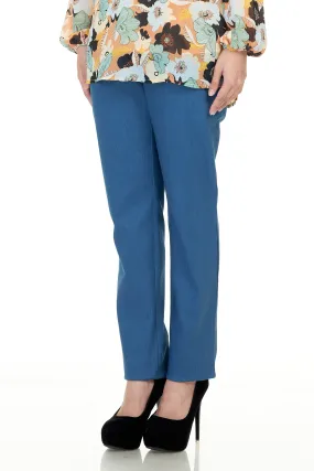 Cotton Denim Pant without Zipper