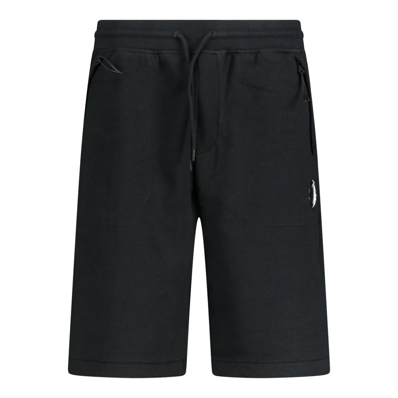 CP COMPANY Cotton Lens Shorts Black