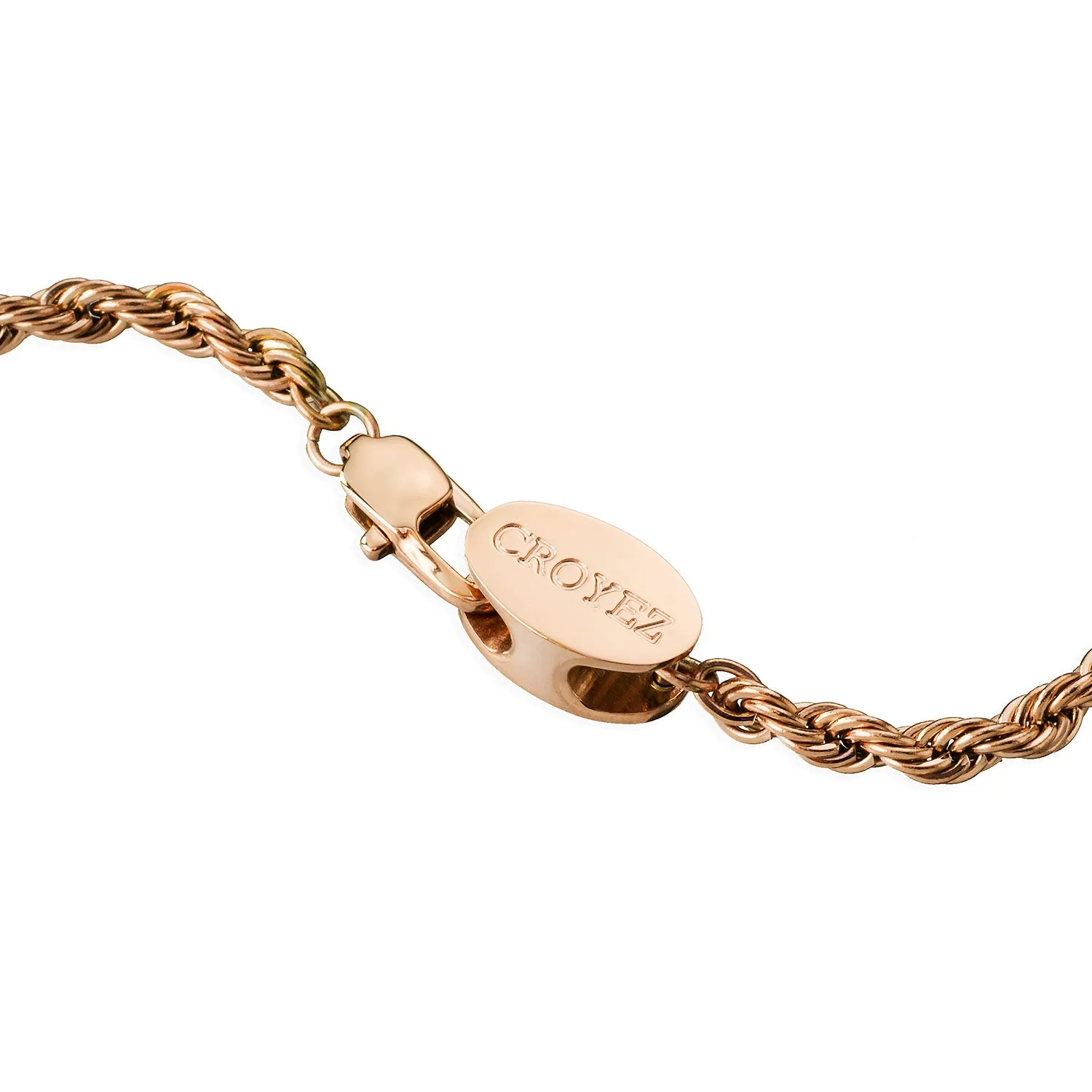 Croyez Rope Chain 3MM | Rose Gold