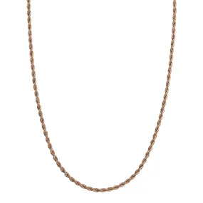 Croyez Rope Chain 3MM | Rose Gold