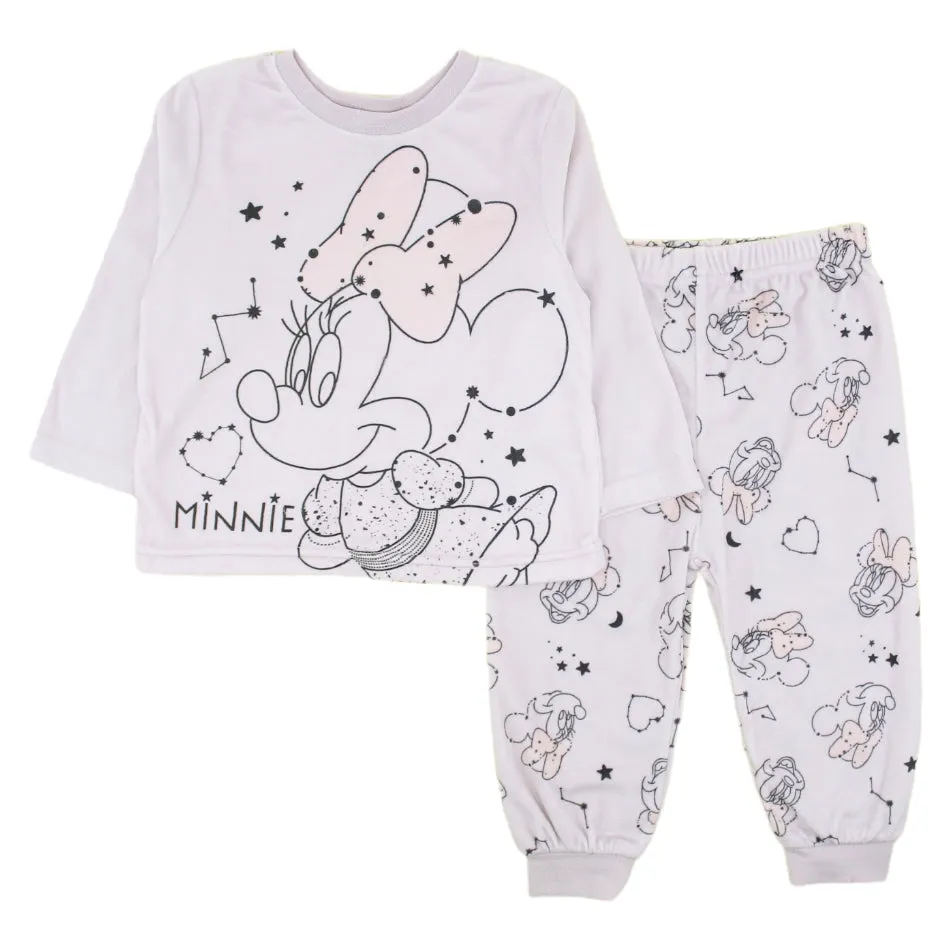 Disney 2 Pc Fleece Sweatshirt and Jogger Pants Set - Minnie Constellation