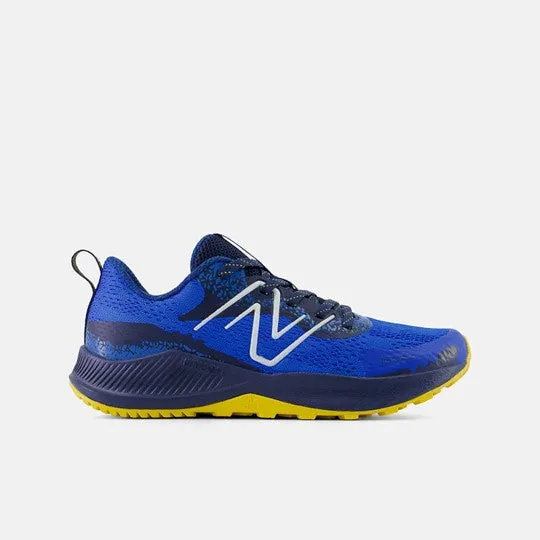 DynaSoft Nitrel Lace Trail Shoe - Blue Oasis with Ginger Lemon