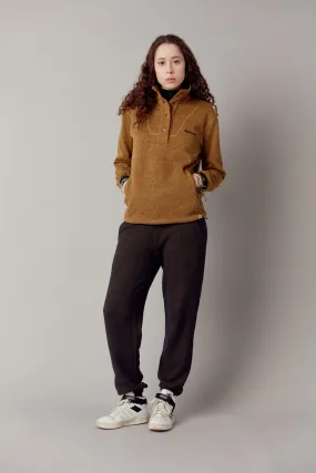 EVIE - Organic Cotton Jogger Khaki Melange