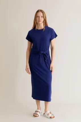 FONDA - Organic Cotton Dress Navy