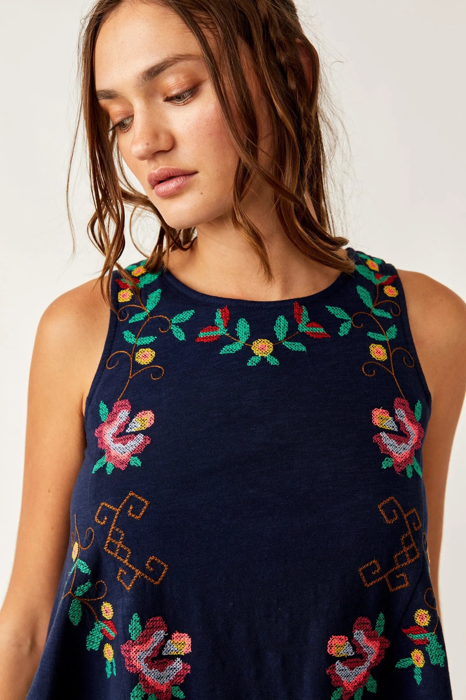 Fun & Flirty Embroidered Top