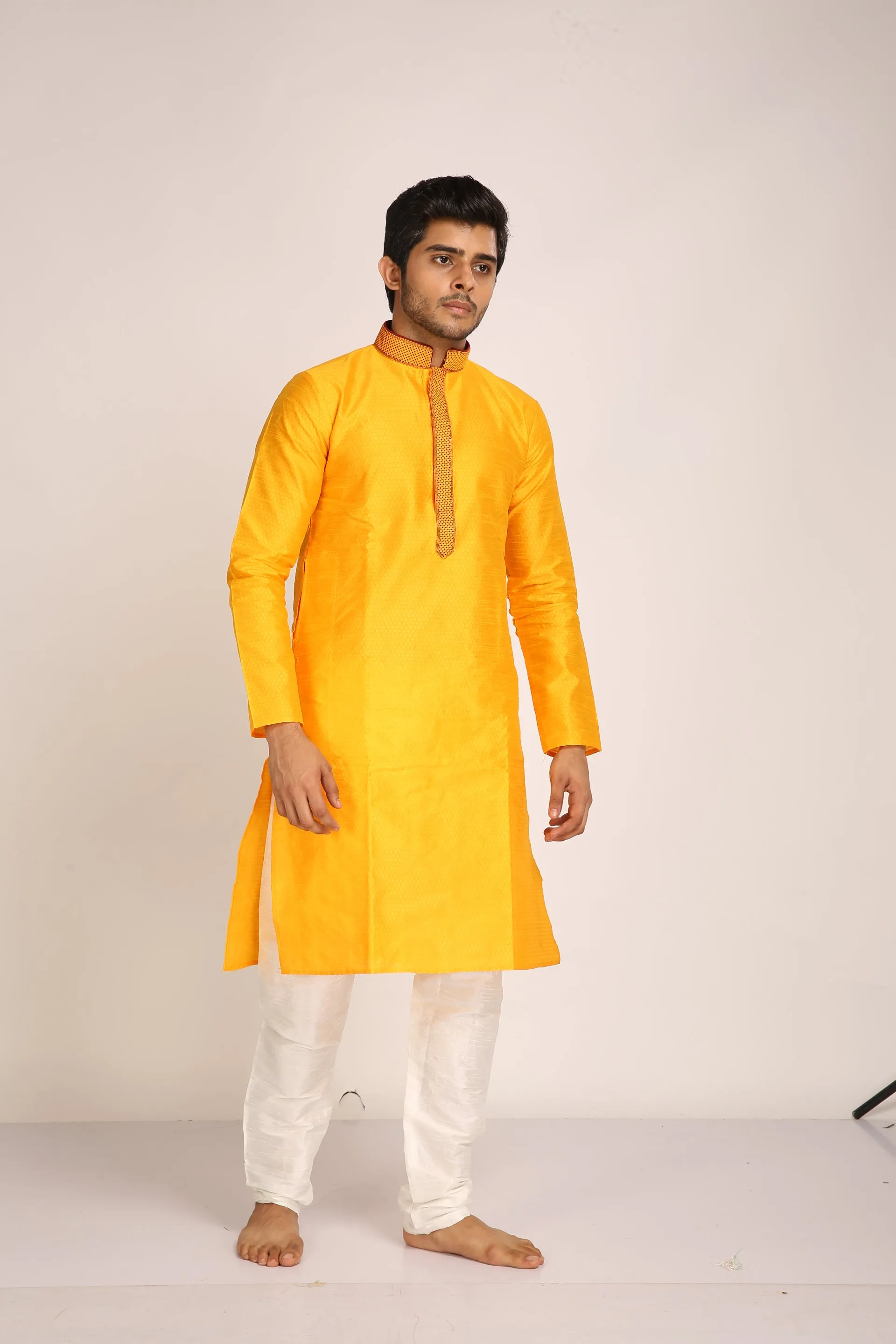 Glossed Regular Fit Kurta