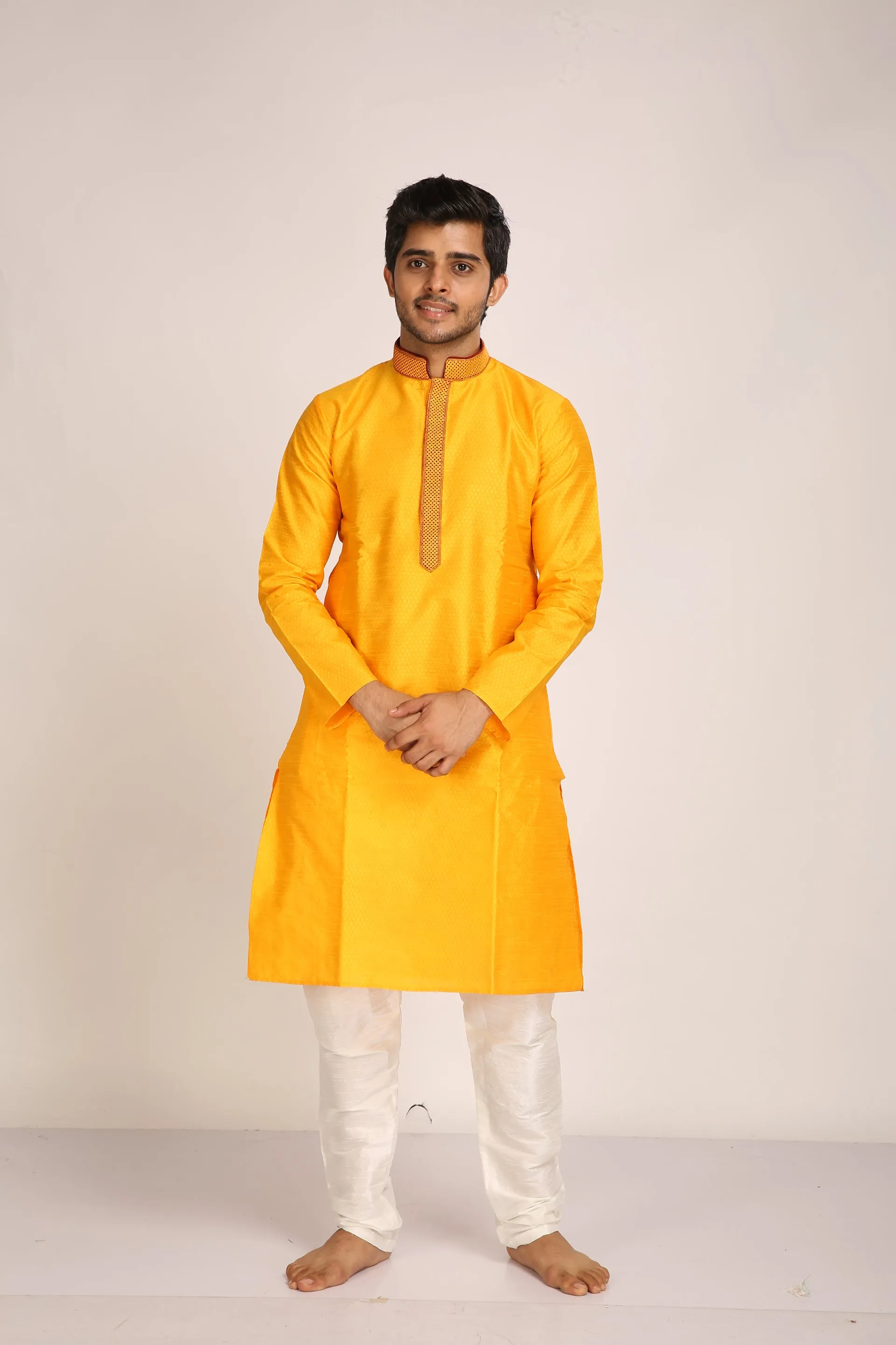 Glossed Regular Fit Kurta