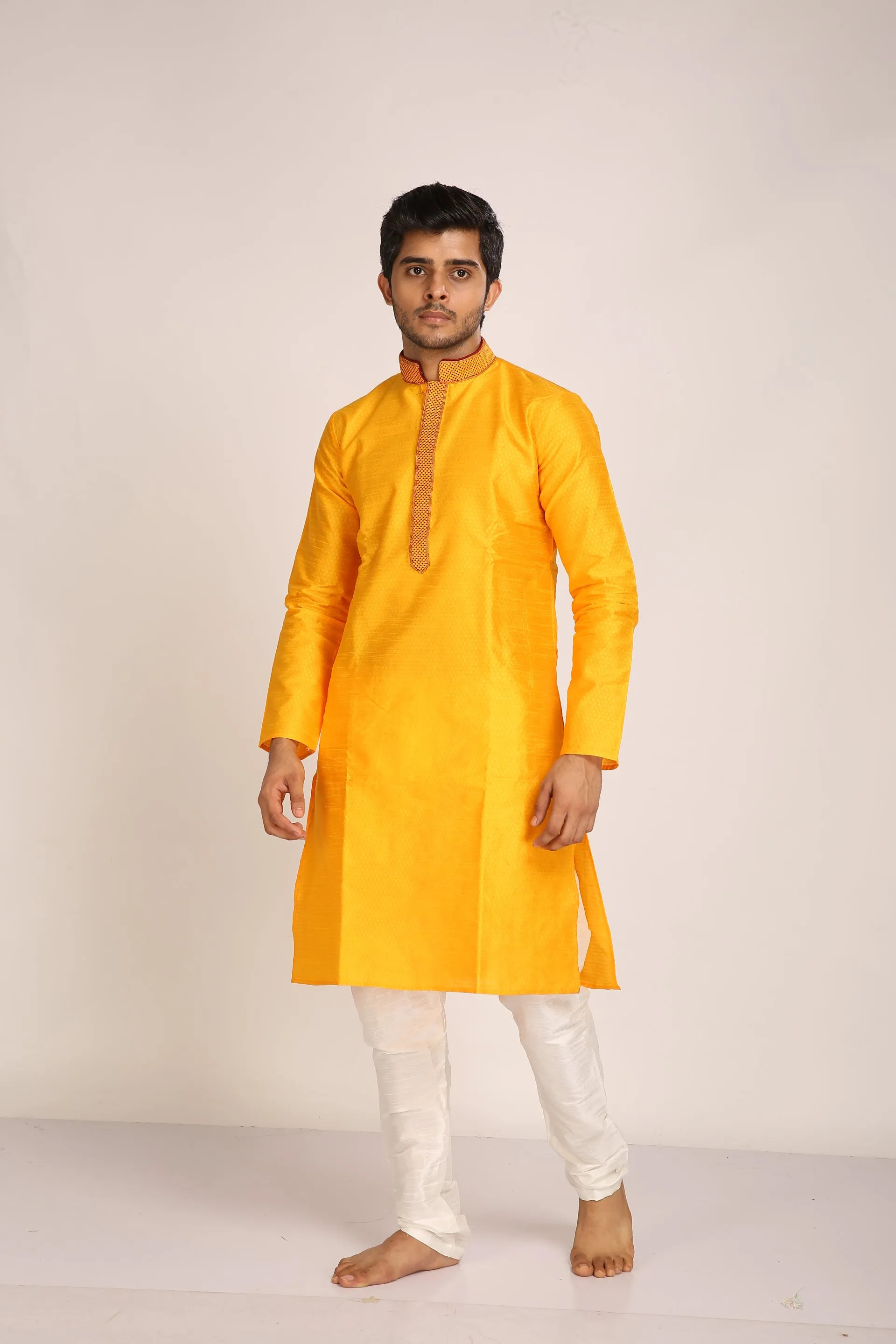 Glossed Regular Fit Kurta