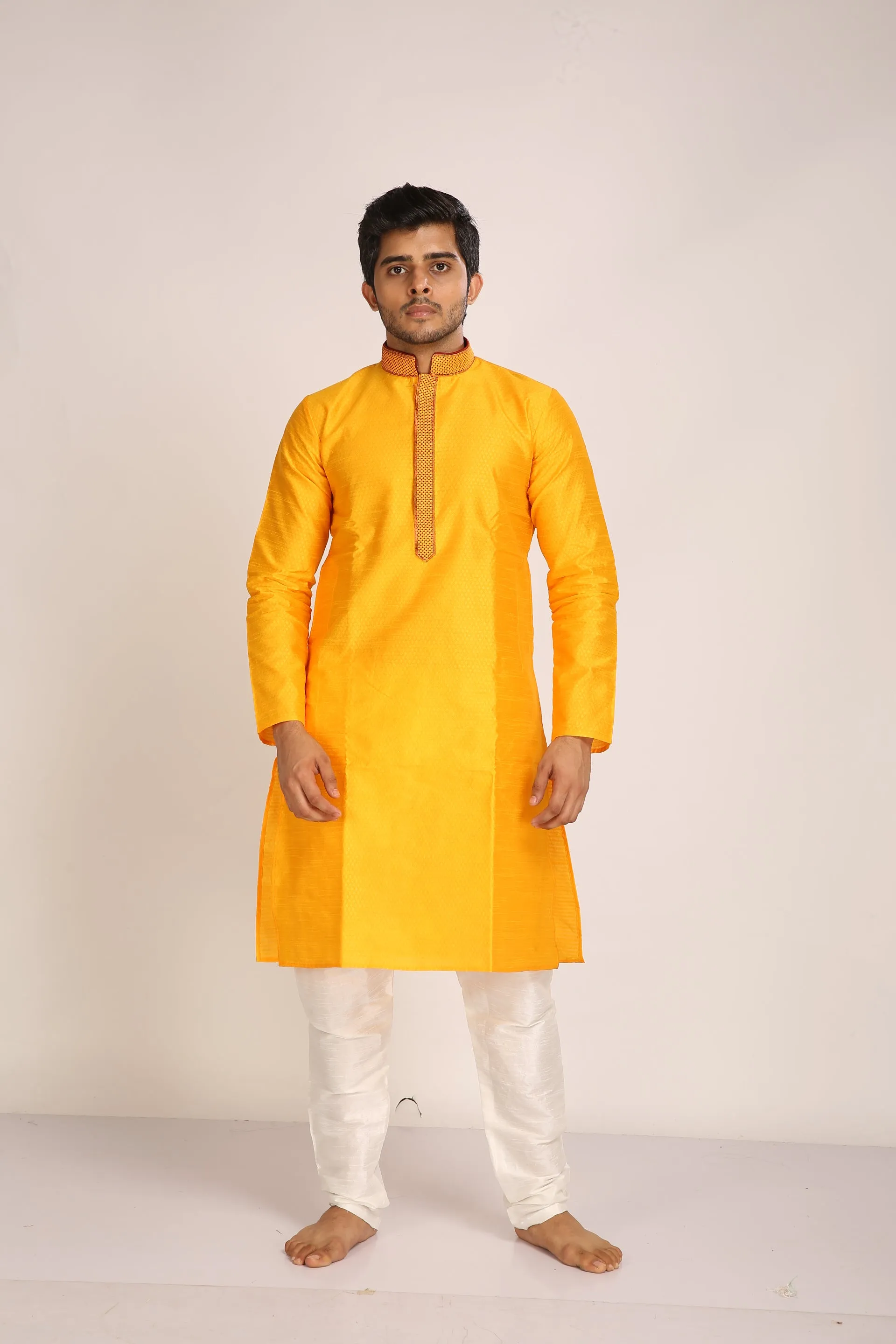 Glossed Regular Fit Kurta