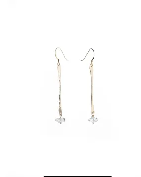 Herkimer Bar Earrings