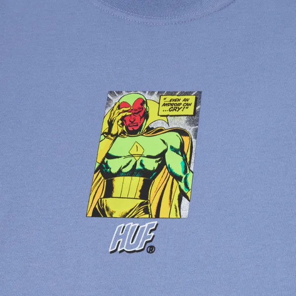 Huf Sad Android S/S T-Shirt - Vintage Violet