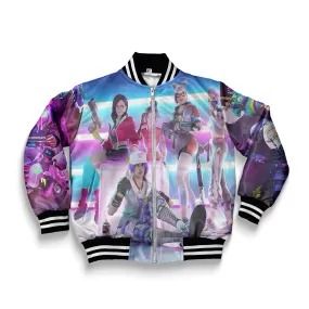 Kids Neon Fortnite Bomber