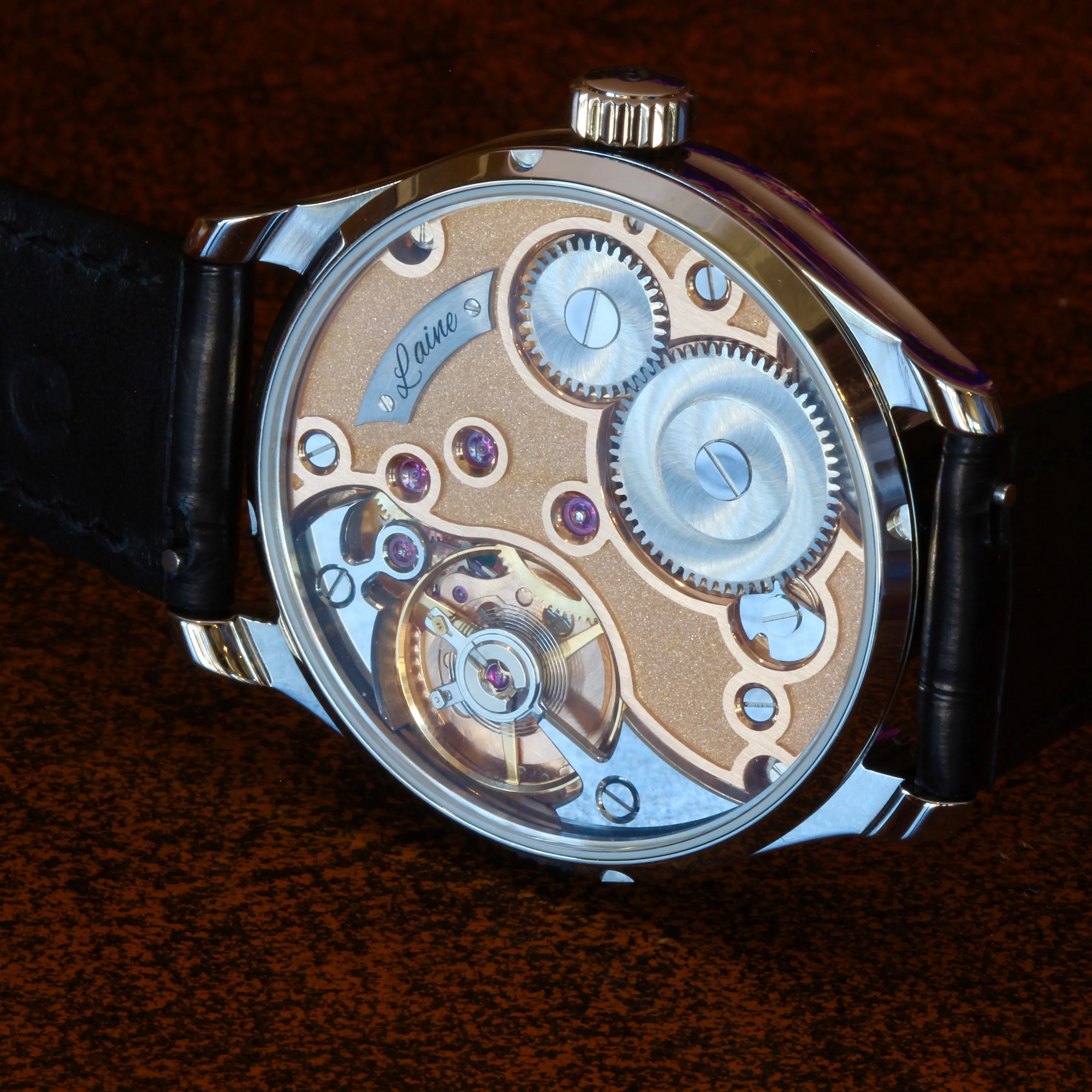 Laine Gelidus Guilloche Watch