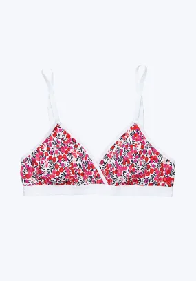 Liberty Hepworth Triangle Bra in Wiltshire Berries Floral