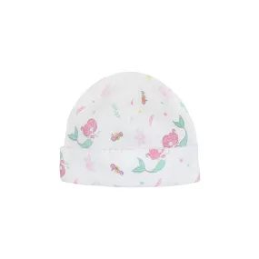 Little Mermaids Printed Hat | Baby Girl