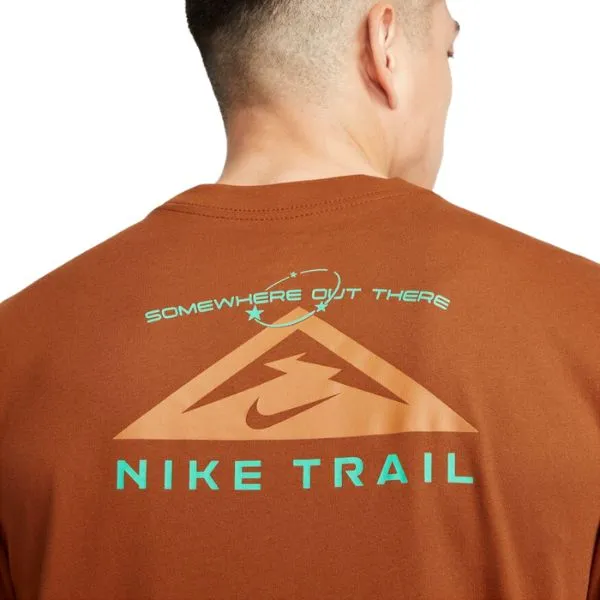 Mens Nike Trail Dri-Fit Print Tee