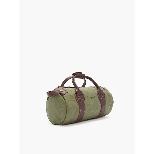 Mini Barrel Ute Washbag - Military