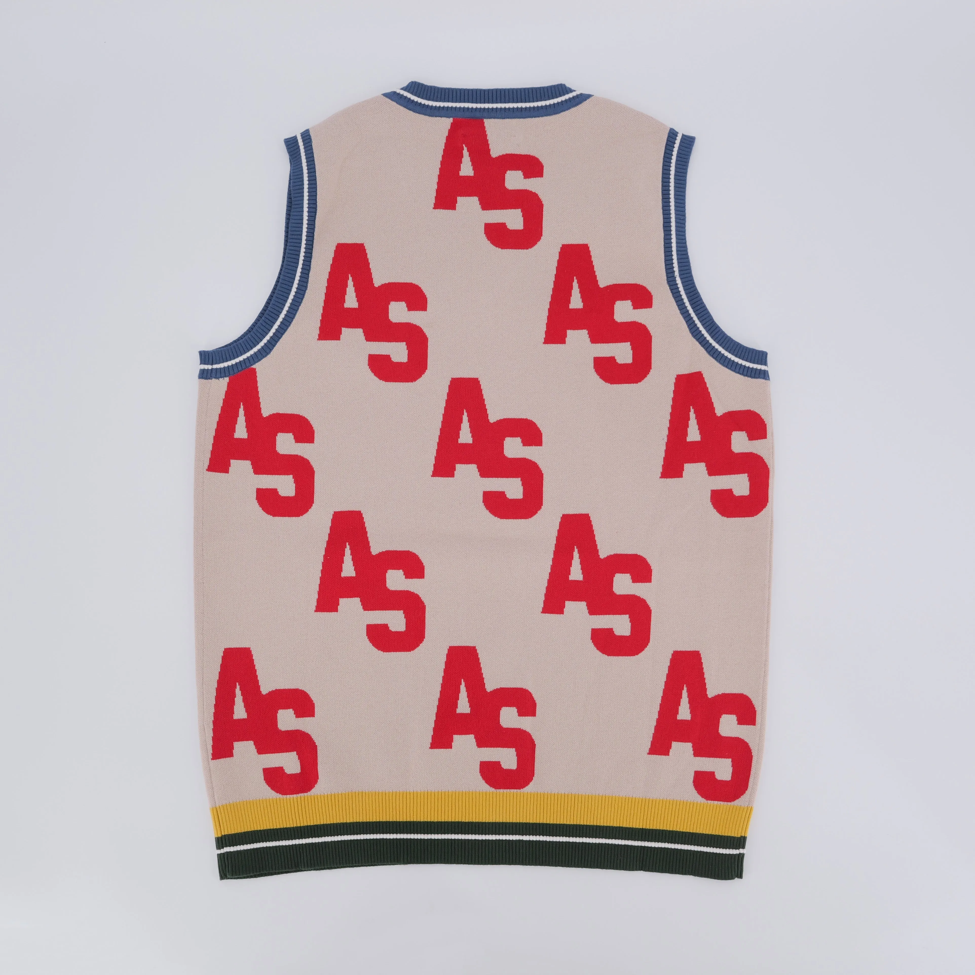 PENN SWEATER VEST BONE