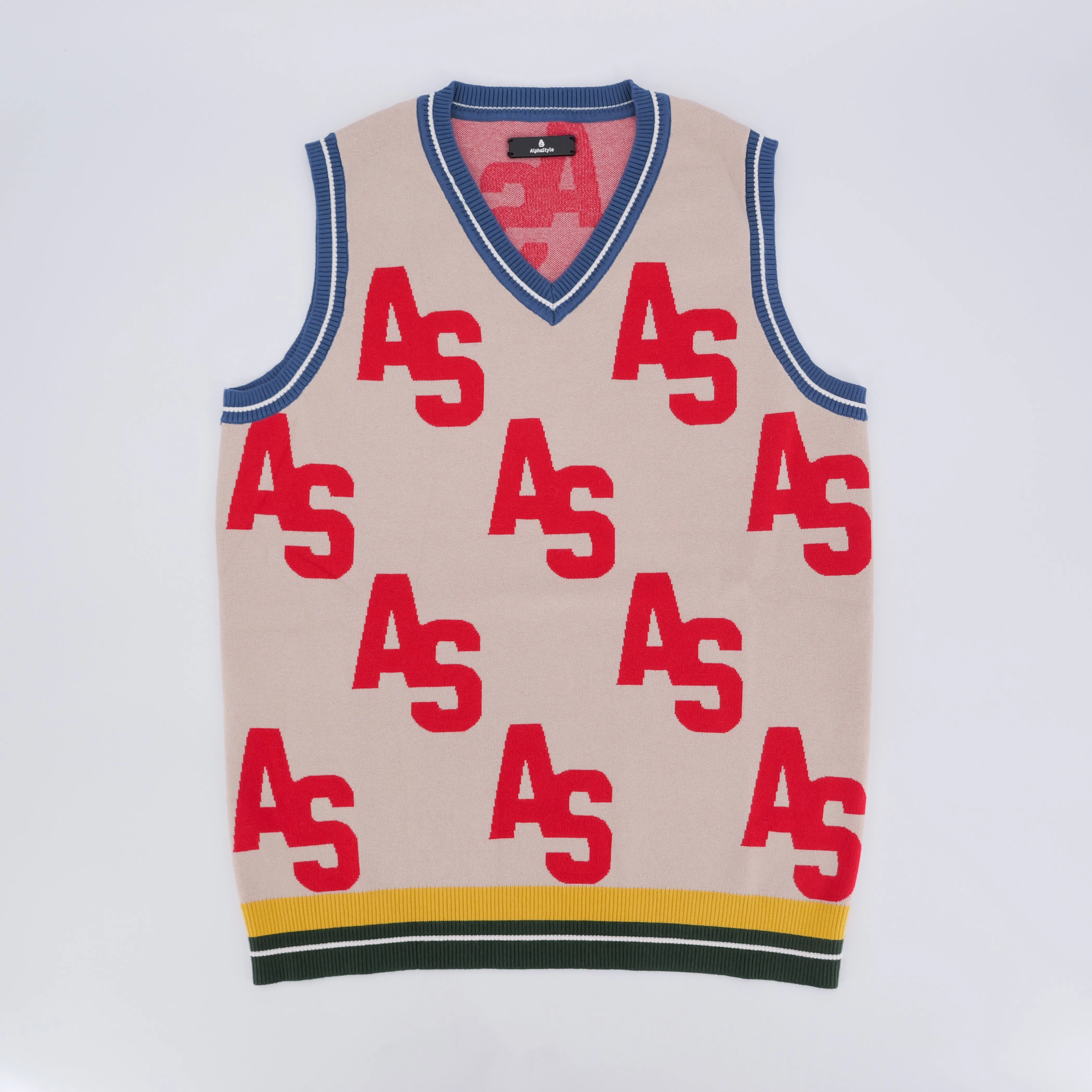 PENN SWEATER VEST BONE