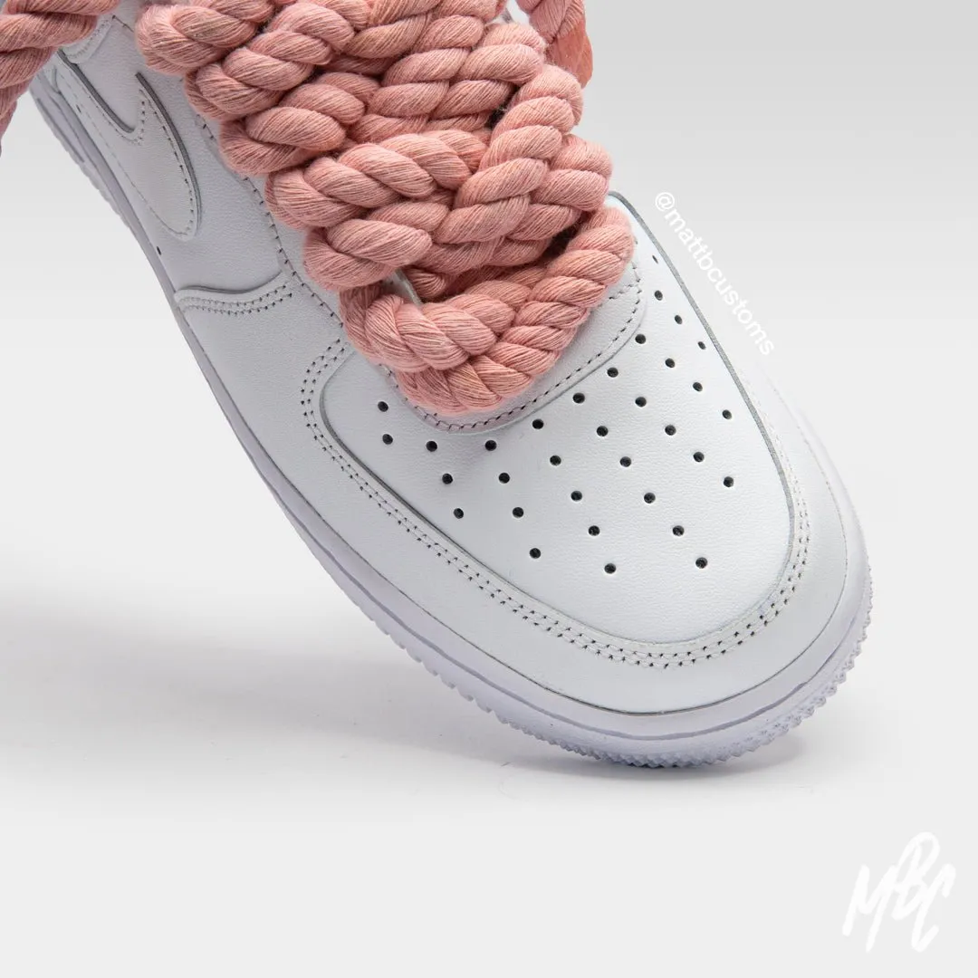 Pink Thicc Laces - Air Force 1 | UK 6.5