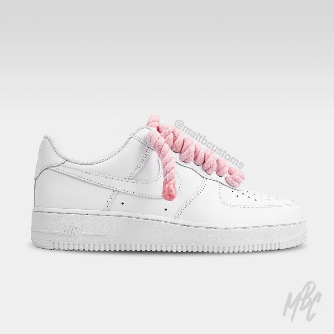 Pink Thicc Laces - Air Force 1 | UK 6.5