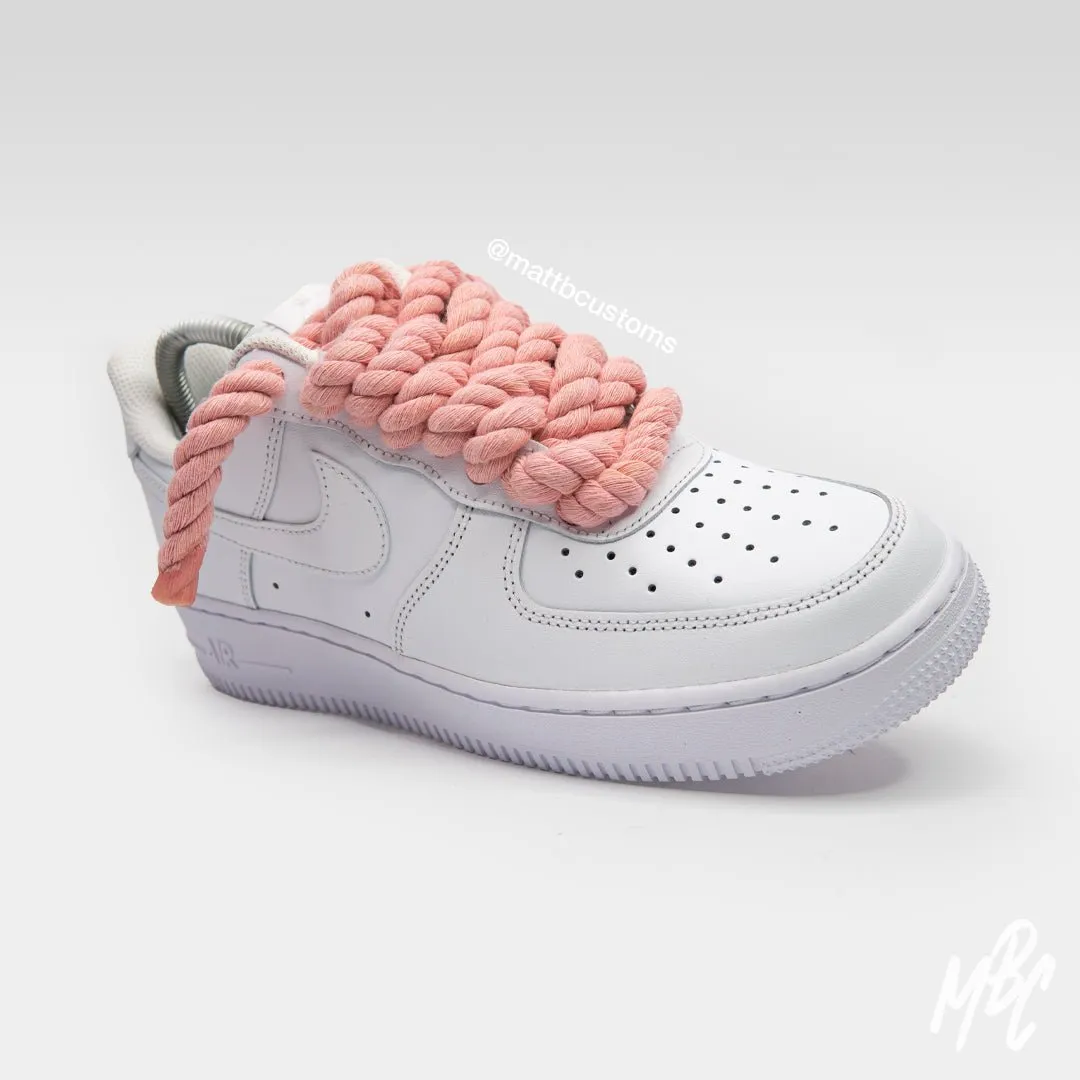 Pink Thicc Laces - Air Force 1 | UK 6.5