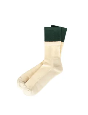 Rototo Organic Cotton Double Green / Ivory