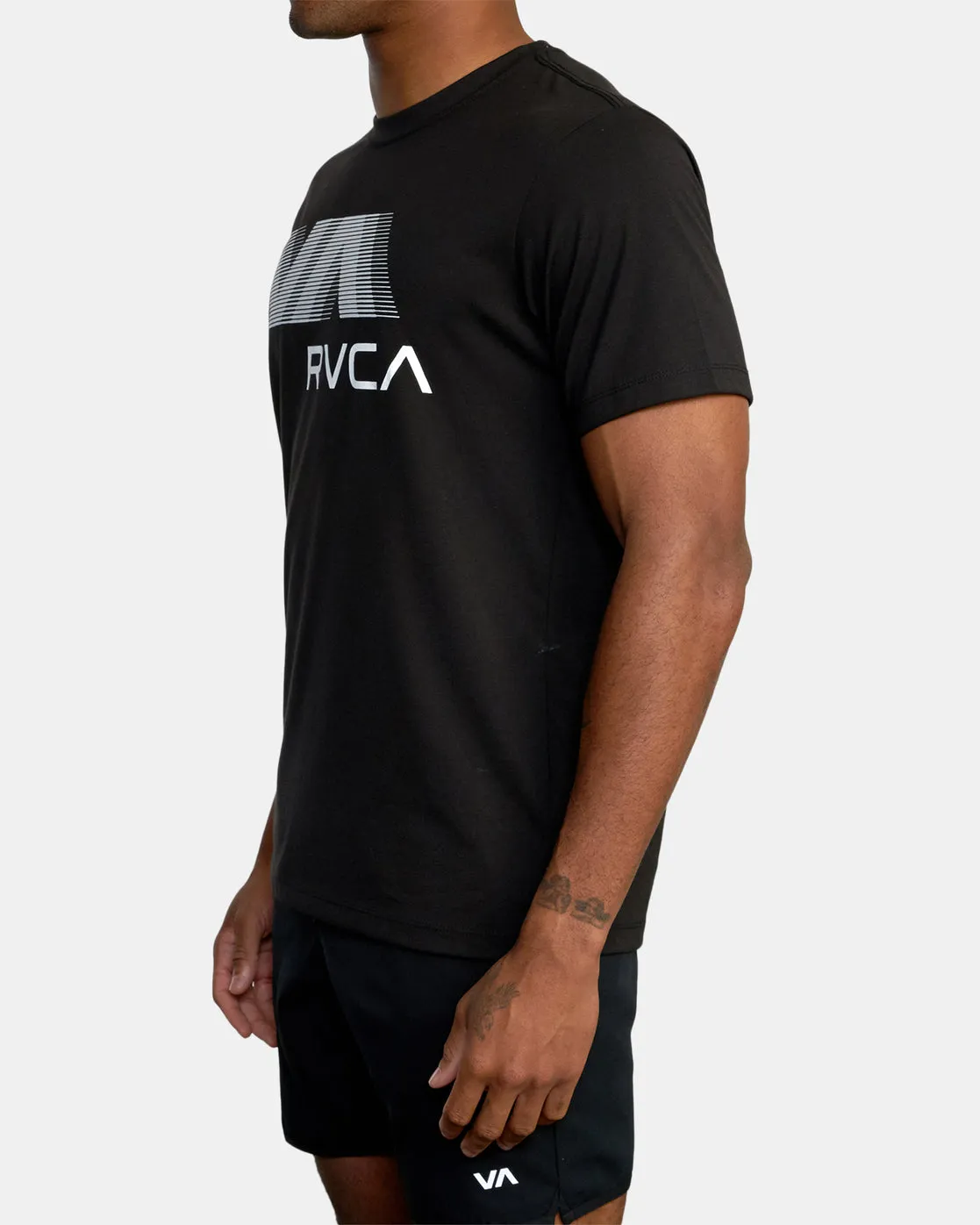 VA RVCA Blur Tee - Black