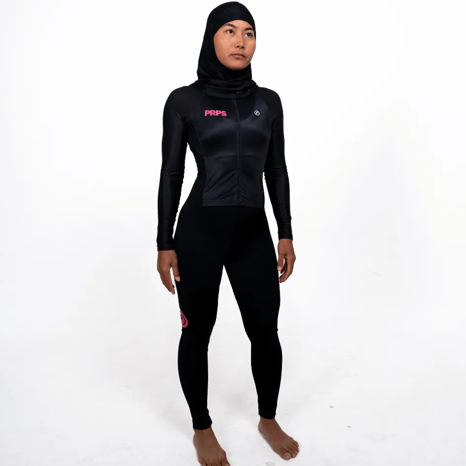 Women's Full Length Swimsuit Long Sleeve – Modest, Sun Protection, Premium Fabric